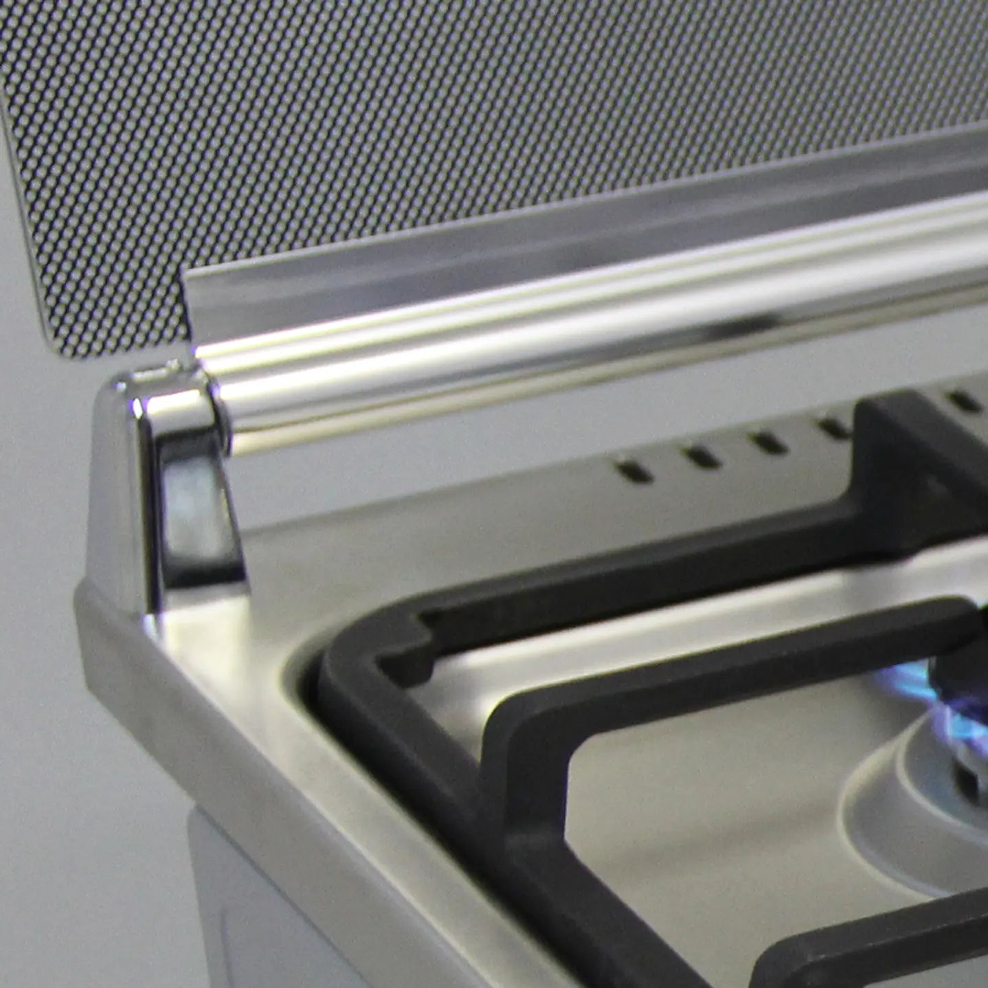 Cocina 4 Quemadores con Horno – Acero Inoxidable