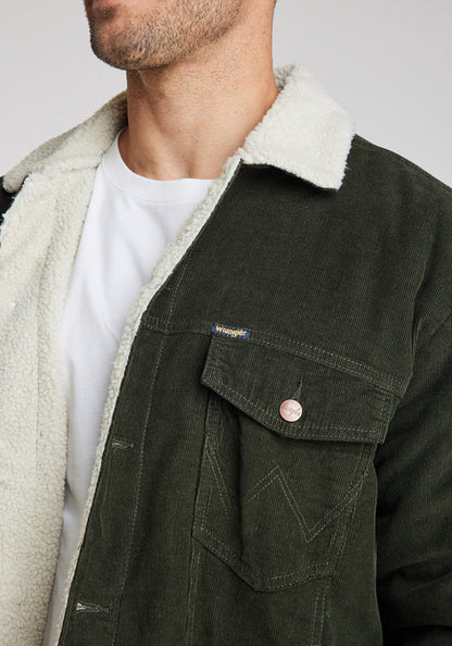 Chaqueta Hombre Cotelé Verde