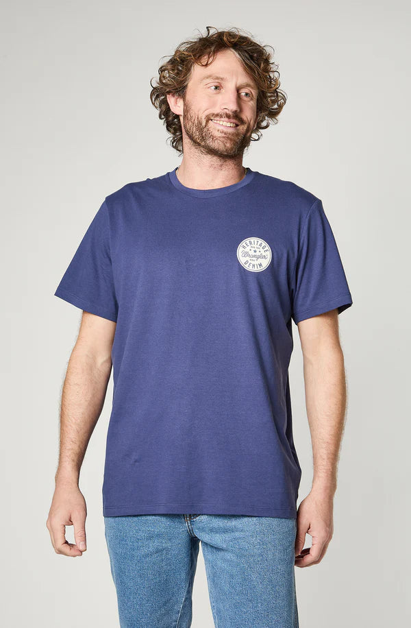 Polera Hombre Circle Tee Navy