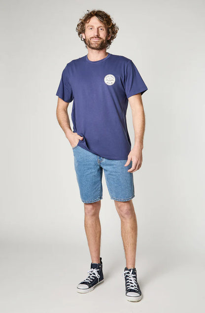 Polera Hombre Circle Tee Navy