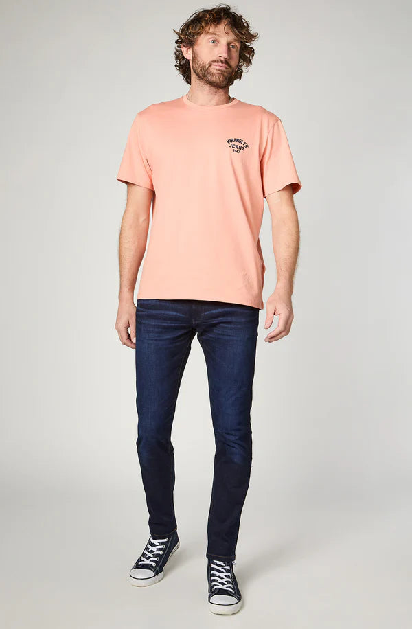 polera-hombre-wrangler-jeans-naranjo