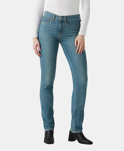 Jeans Mujer Levi's 312 Shaping Slim Azul Oscuro