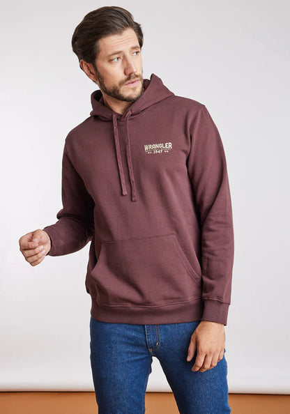 polerón-hombre-regular-fit-hoodie-brown-vintage