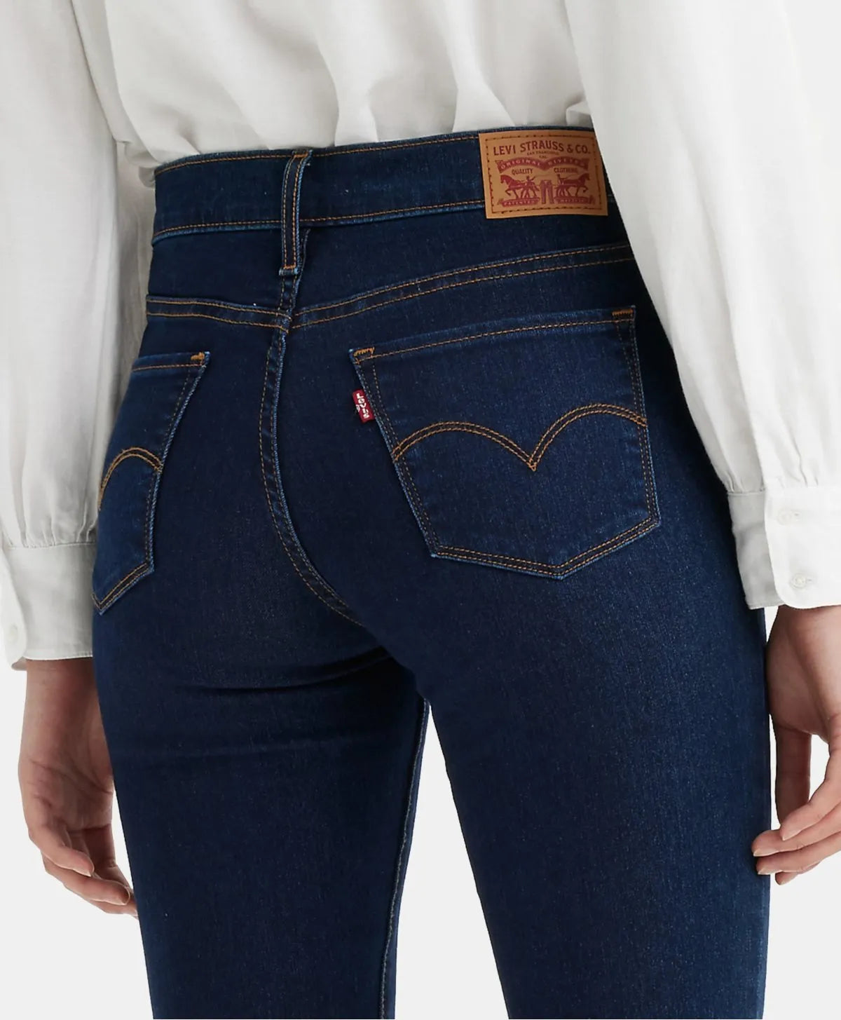 Jeans Mujer Levi's 314 Shaping Straight Blue Classic