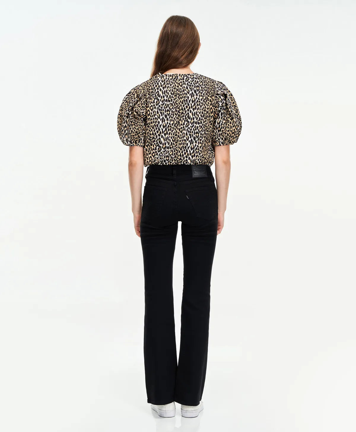 Jeans Mujer Levi's 726 Hr Flare Negro Midnight