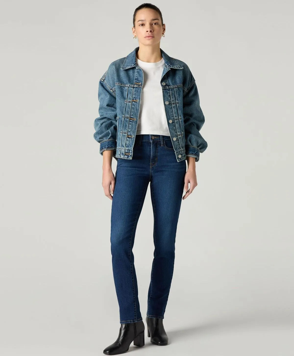 Jeans Mujer Levi's 312 Shaping Slim Azul Oscuro