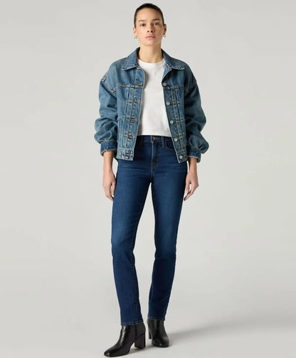 Jeans Mujer Levi's 312 Shaping Slim Azul Oscuro