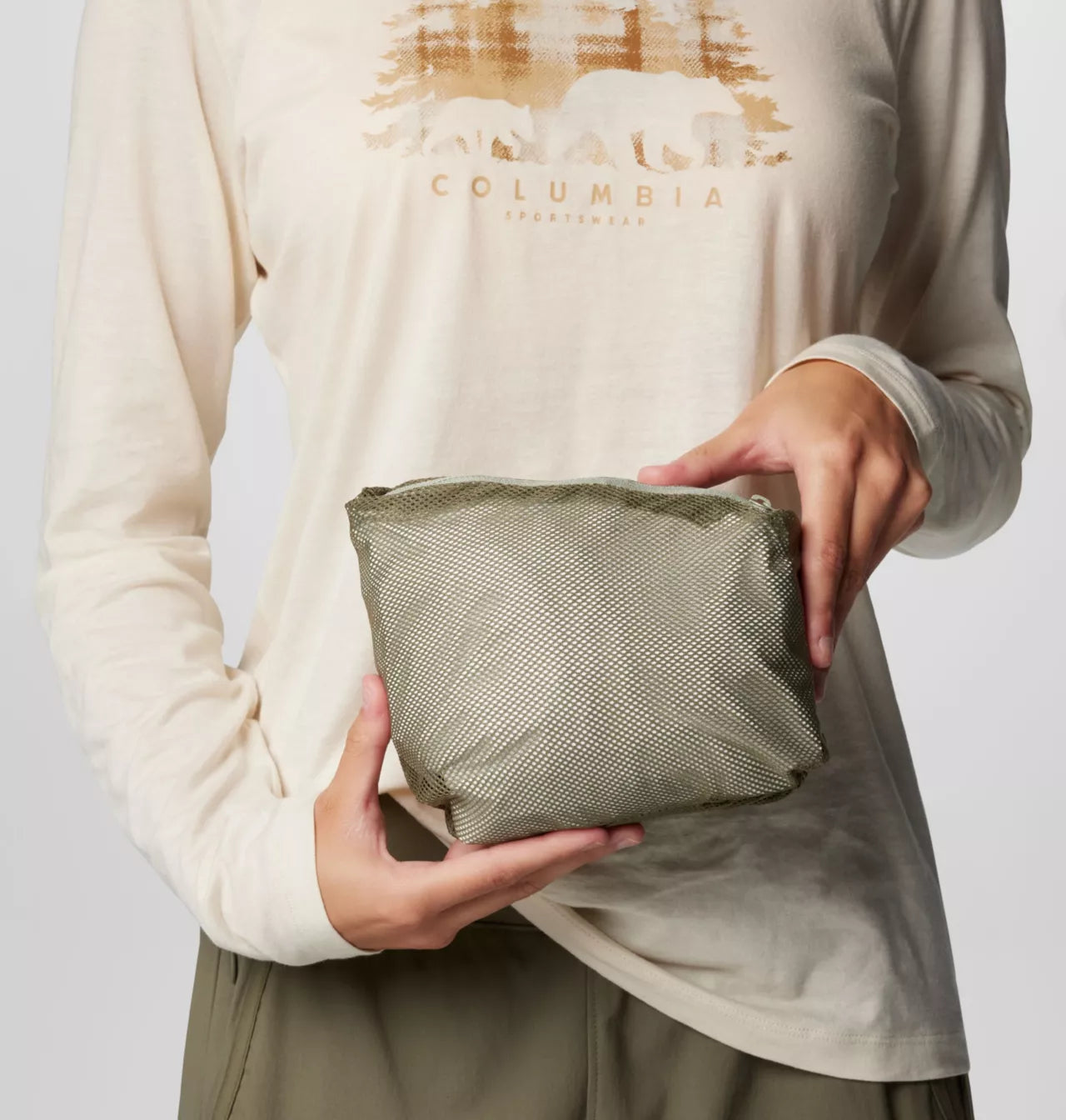 Cortaviento Mujer Arcadia II Gris