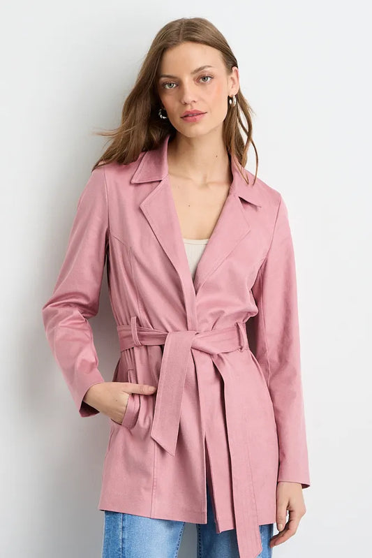 tapado-mujer-suede-coated-con-cinturon-rosado