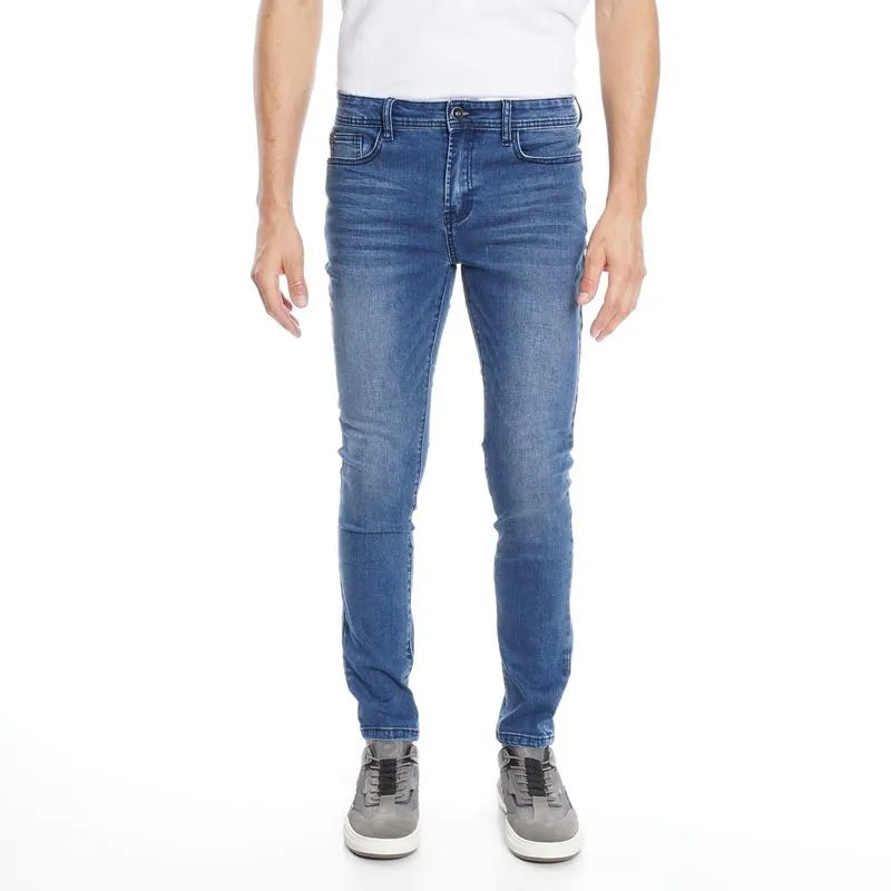 Jeans Hombre Skinny Dark Blue Five Pockets