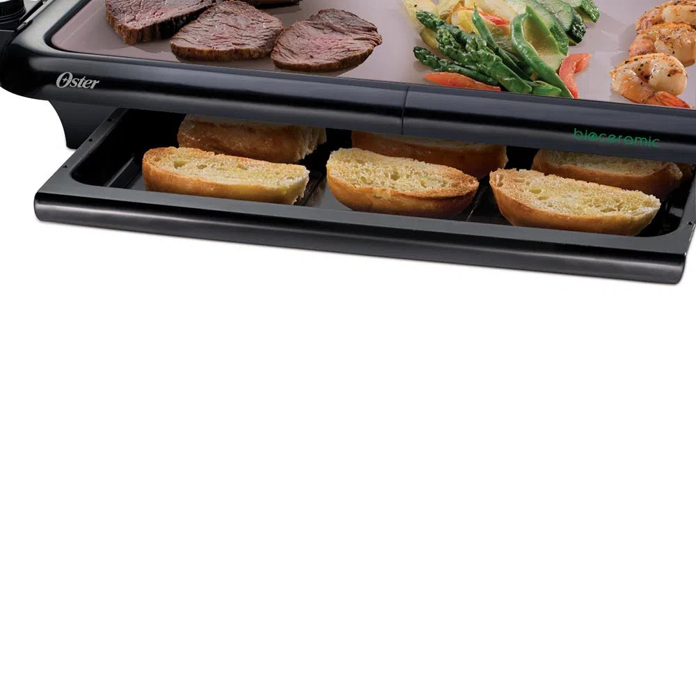 Parrilla Oster® con recubrimiento Bioceramic™ CKSTGRFM18W