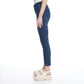 Jeans Mujer Candice Tiro Medio Dark Blue Repreve Bp