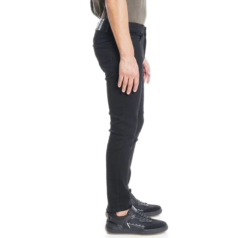 Pantalón Hombre New Skinny Tiro Bajo Black