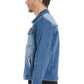 Chaqueta Hombre Trucker Techno Fabric Blue