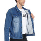 Chaqueta Hombre Trucker Techno Fabric Blue