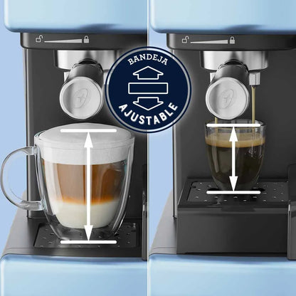 Cafetera automática de espresso celeste Oster® PrimaLatte™ BVSTEM6603CC