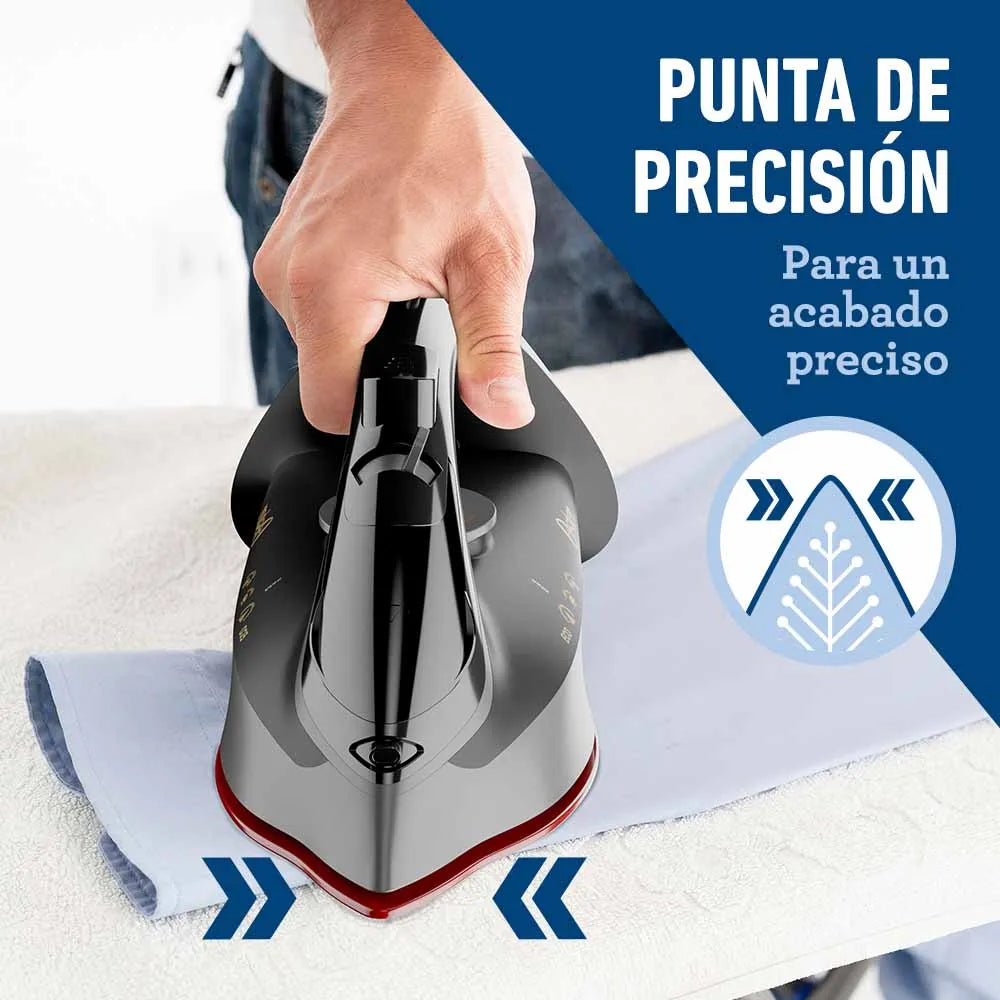 Plancha de vapor Oster® con tecnología aerocerámica GCSTAC6953