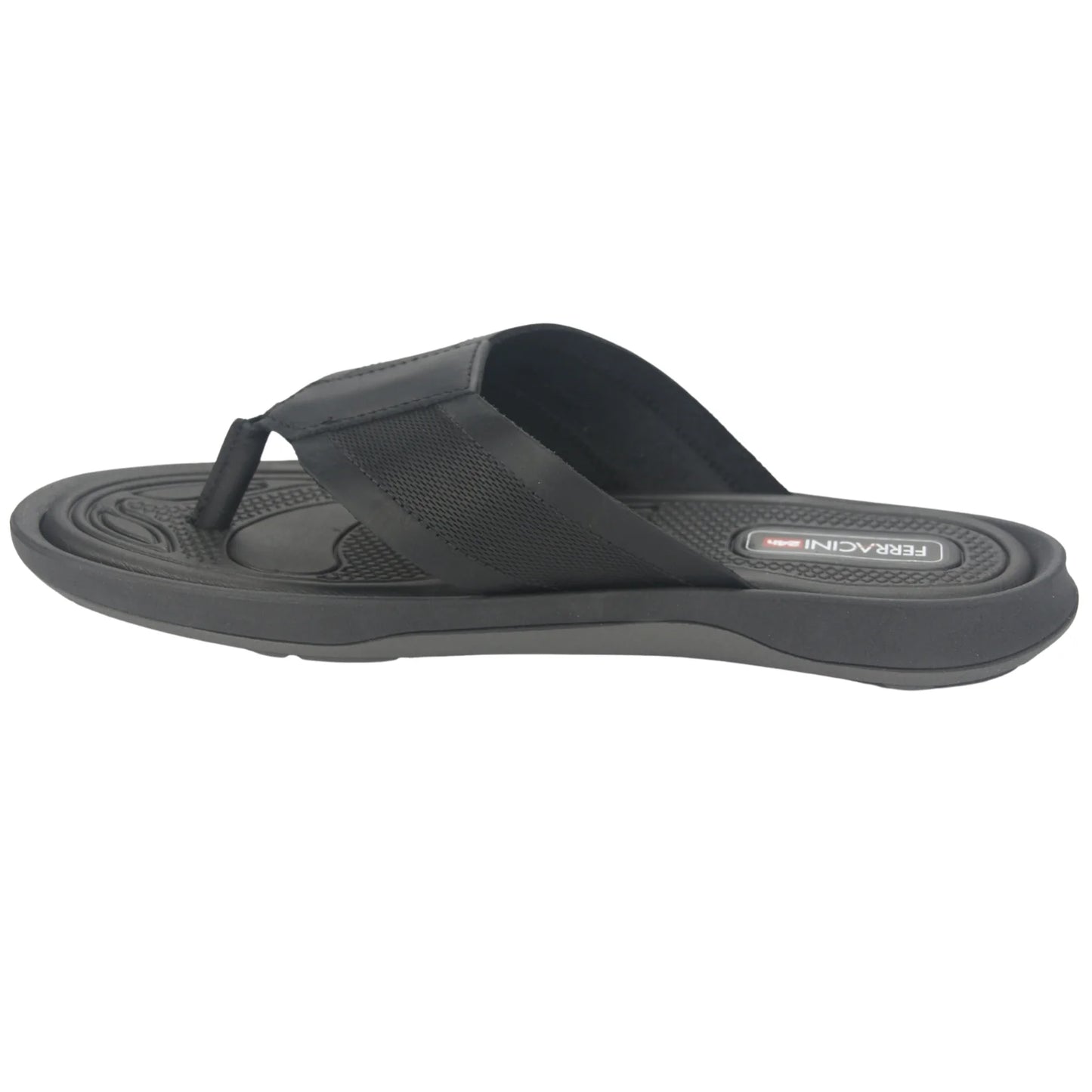 Sandalia Hombre Dakar 1590 H Preto Casual  Ferracini