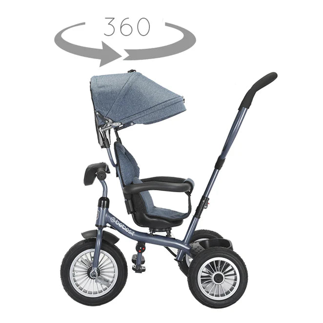 Triciclo Paseo Infantil 360 1326 LX Azul