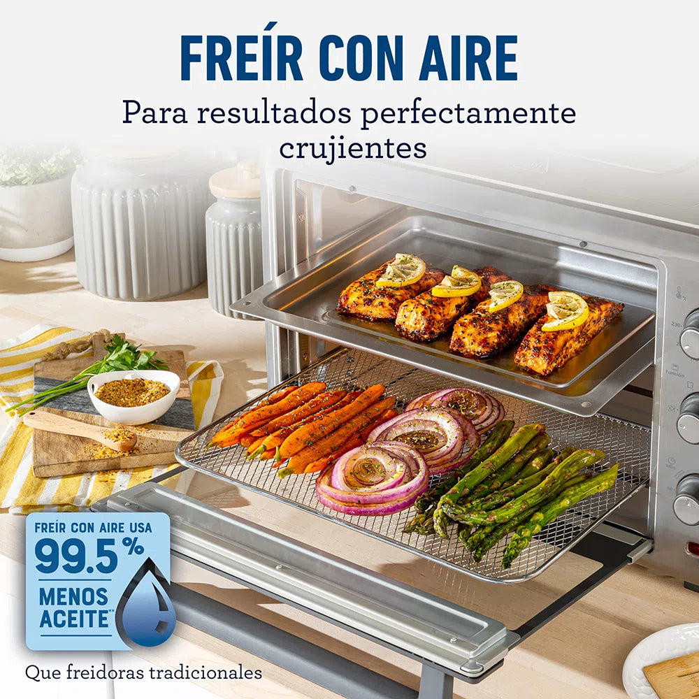 Horno con freidora de aire Oster® de 35L TSSTTVLS35