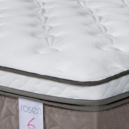 Cama New Style 6 King Base Dividida + Muebles Ferrara Chocolate