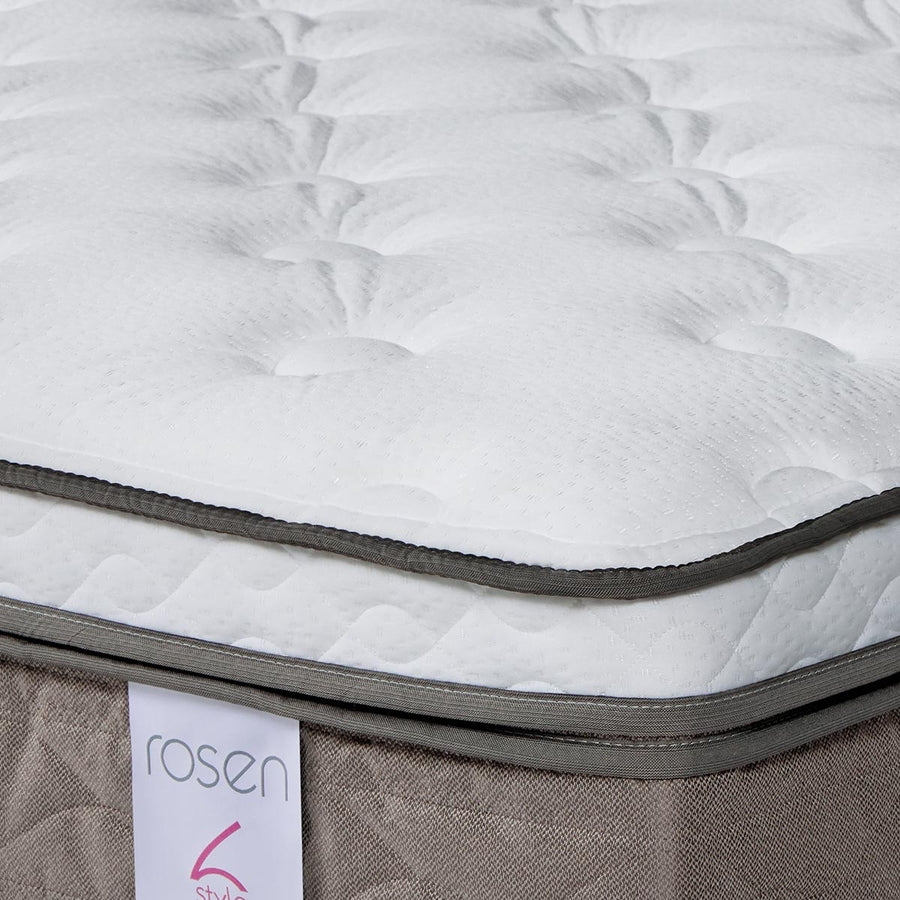Cama New Style 6 de 1,5 Plazas + Muebles Ferrara Chocolate