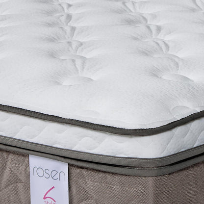 Cama New Style 6 de 1,5 Plazas + Muebles Ferrara Chocolate