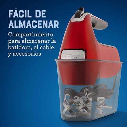 Batidora de mano Oster® 7 velocidades + función turbo