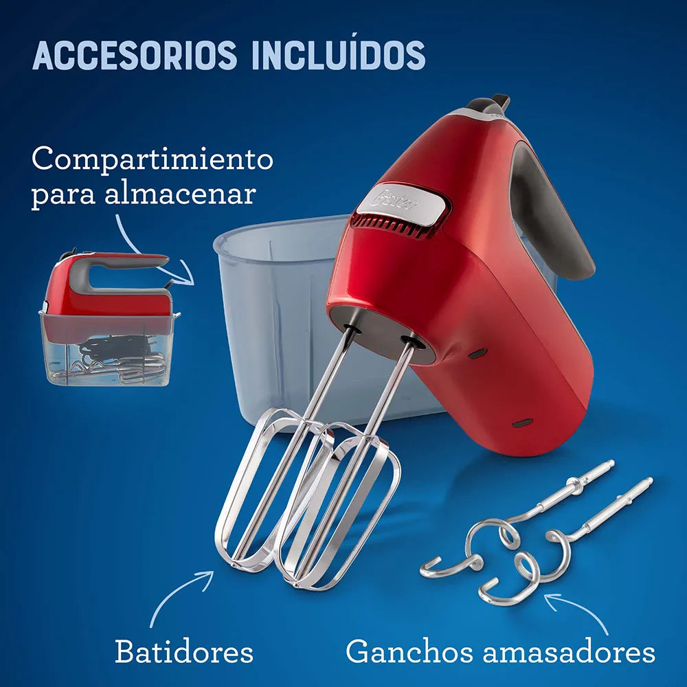 Batidora de mano Oster® 7 velocidades + función turbo