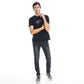 Jeans Hombre Slim Tiro Medio Black Five Pockets Basic