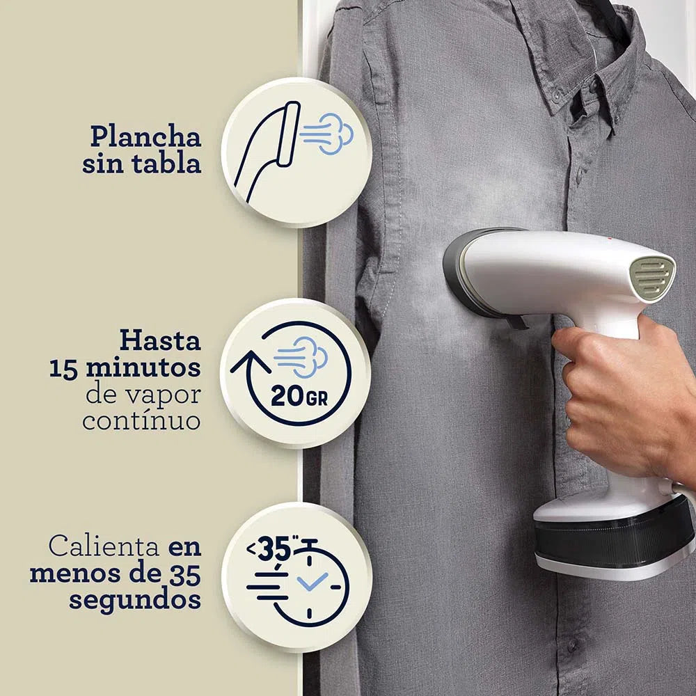 Vaporizador Oster® de prendas de mano plegable GCSTFS200