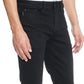 Pantalón Slim Tiro Medio Denim Negro Con Lycra