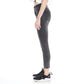 Jeans Mujer Candice Cut Tiro Medio Dark Gray