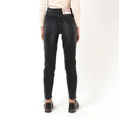 Jeans Mujer Tiro Ultra Alto Dark Gray