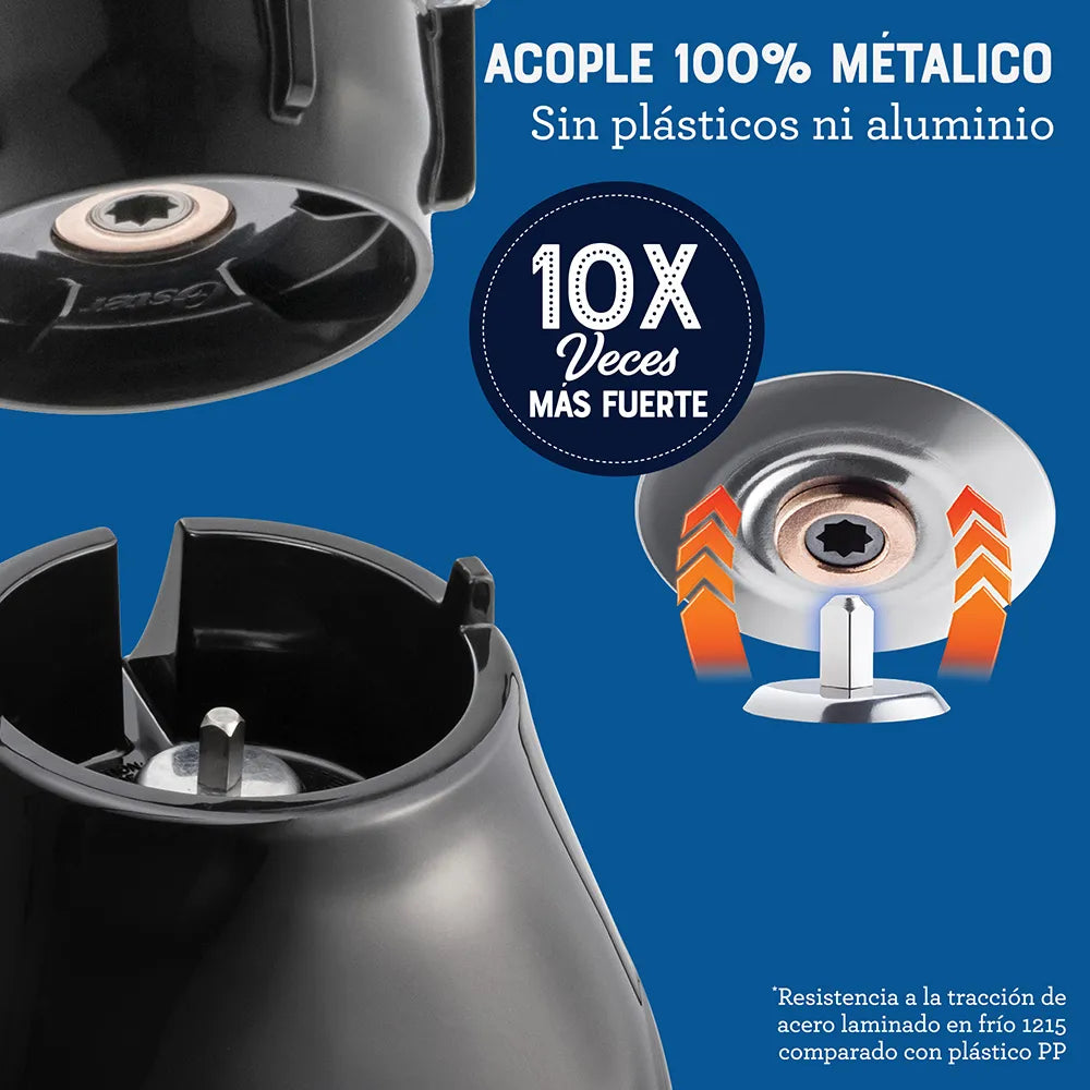 Licuadora Oster® 2 velocidades más pulso y vaso de vidrio