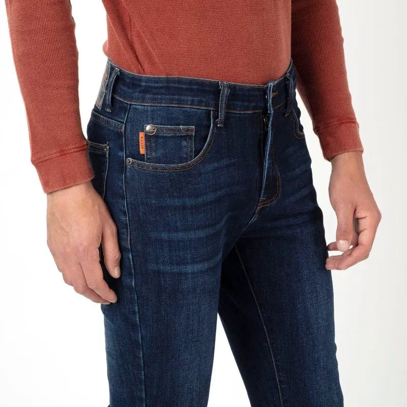 Jeans Hombre Skinny Tiro Medio Dark Blue Ellus – germanionline