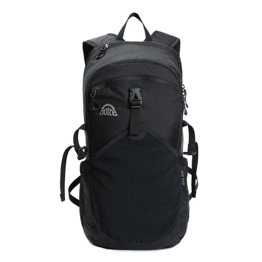 Mochila compactable eta 22 litros negro