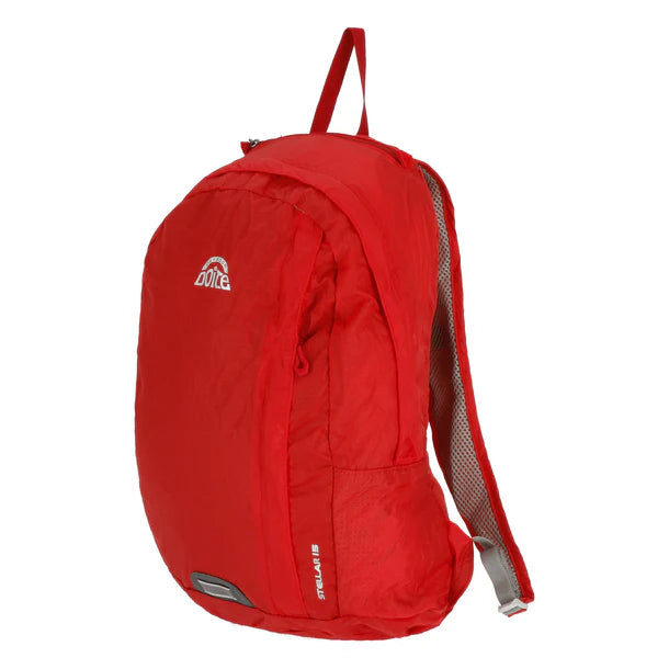 Mochila Compactable Stellar 15L Rojo