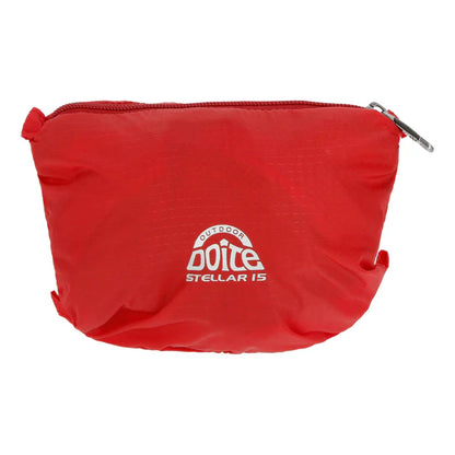Mochila Compactable Stellar 15L Rojo