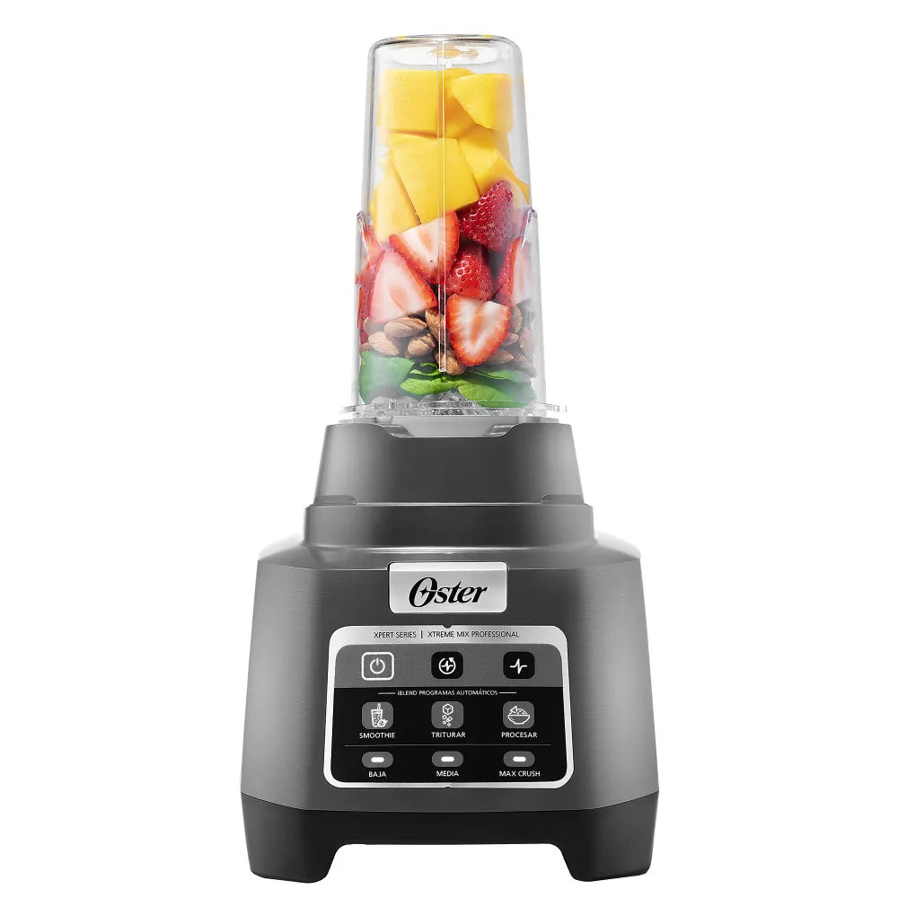Licuadora Profesional Oster® XTREME MIX con iBLEND y MAX CRUSH con Tecnología Reversible, Vaso