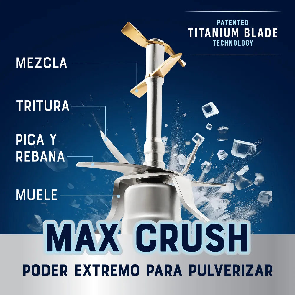Licuadora Profesional Oster® XTREME MIX con iBLEND y MAX CRUSH con Tecnología Reversible, Vaso