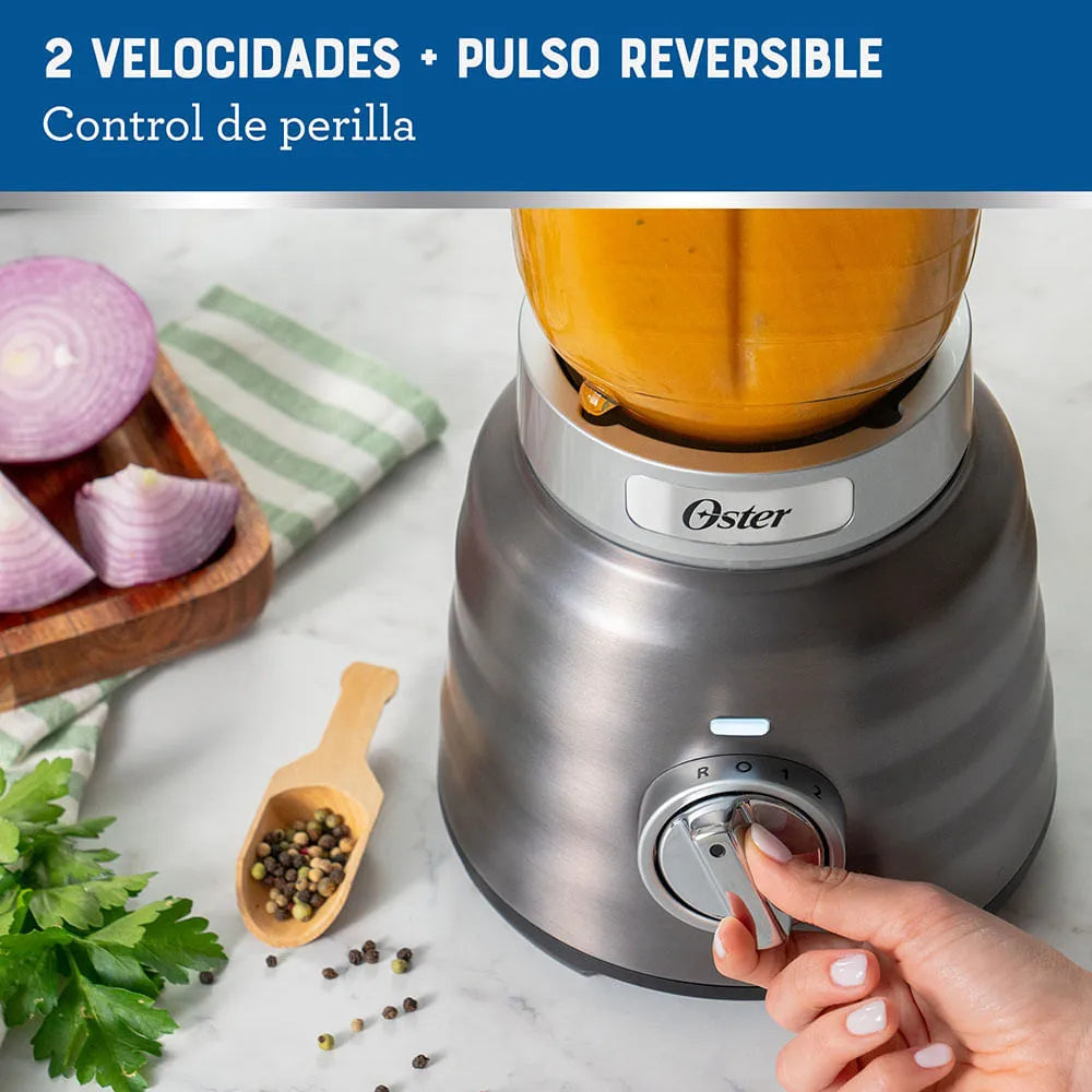 Licuadora Osterizer® MAX con vaso de vidrio de 1,75 L