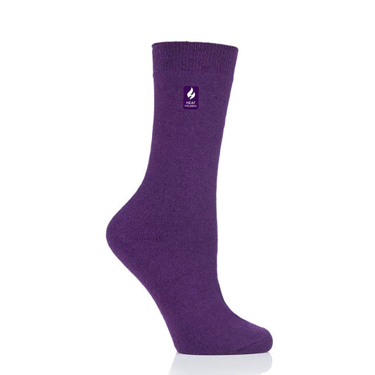 Calcetin Mujer Ultra Lite Heat Holders Purpura