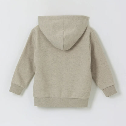 Polerón Niña con Cierre Beige