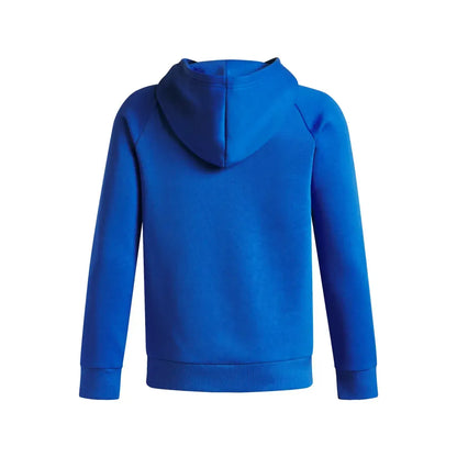 Poleron Niño Casual Rival Fleece Big Logo Azul