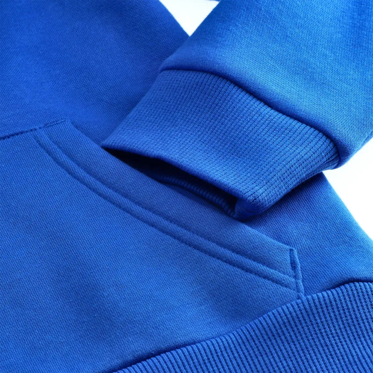 Poleron Niño Casual Rival Fleece Big Logo Azul