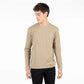 Polera Hombre M/L Cotton Waffle Silicone Wash Camel