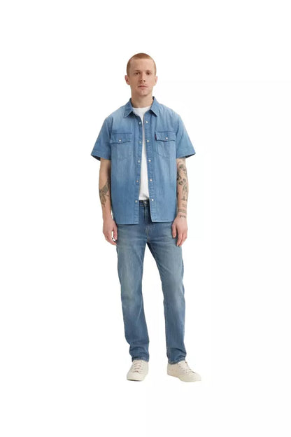 Jeans Hombre 502 Taper Azul