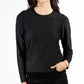 Polera Mujer M/L Black Lurex