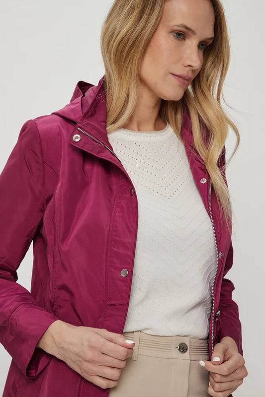 Trench Mujer Sport Burdeos